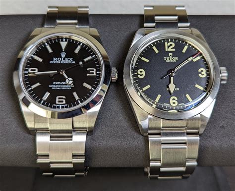 is tudor and rolex the same|tudor ranger vs Rolex explorer.